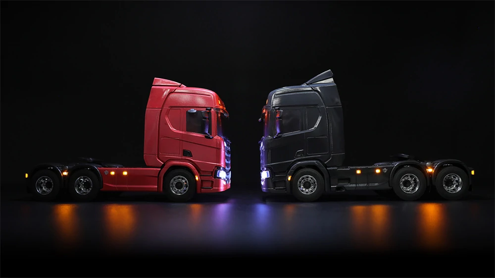 Orlandoo Hunter OH32T01 SCANIA R650 1/32 Mini Tractor Truck RC Car KIT 6x4 Unass banner 3