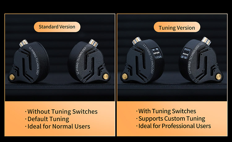 KZ-ZS12 PRO X Earbuds - 5BA+1DD, 12 Drivers, HiFi Bass, In-Ear Monitor, 3.5mm Wi banner 1