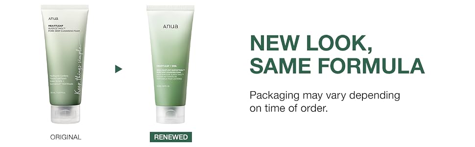 ANUA Heartleaf Quercetinol Pore Deep Cleansing Foam, Facial Cleanser, for Double banner 1