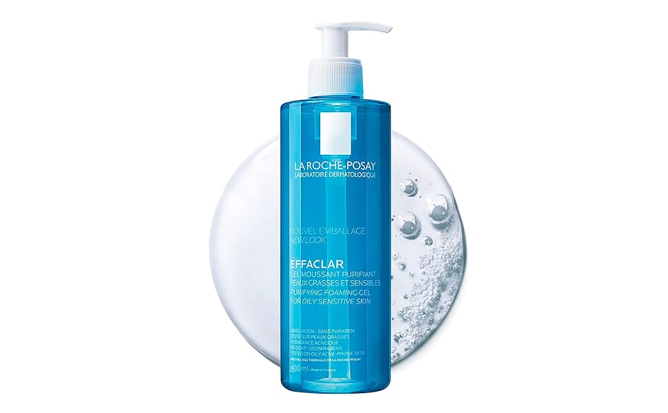 La Roche-Posay Effaclar Purifying Foaming Gel For Oily Sensitive Skin For Unisex banner 1