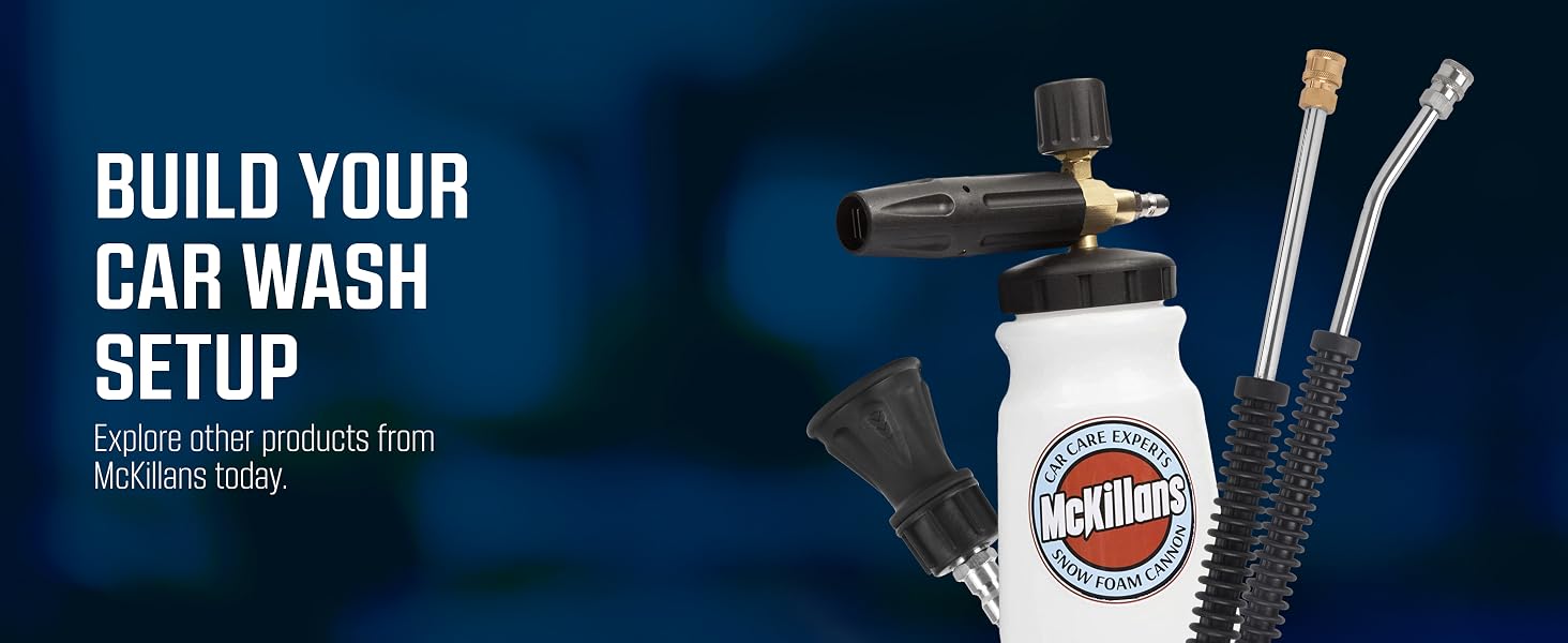 McKillans Short Pressure Washer Gun with Swivel - High Pressure Water Handle wit banner 4