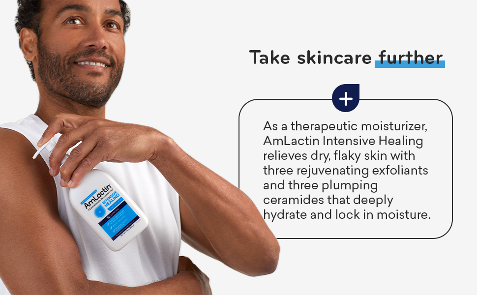 AmLactin Rapid Relief Restoring Body Lotion for Dry Skin – 7.9 oz Pump Bottle – banner 3