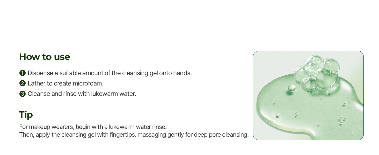 Torriden BALANCEFUL Cleansing Gel 200ml (6.76 fl. oz.) | Low pH Cleanser | Gentl banner 3