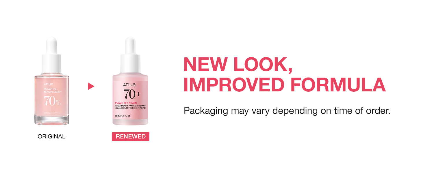 ANUA Peach 70% Niacinamide Serum brightening hydrating face serum hyperpigmentat banner 2