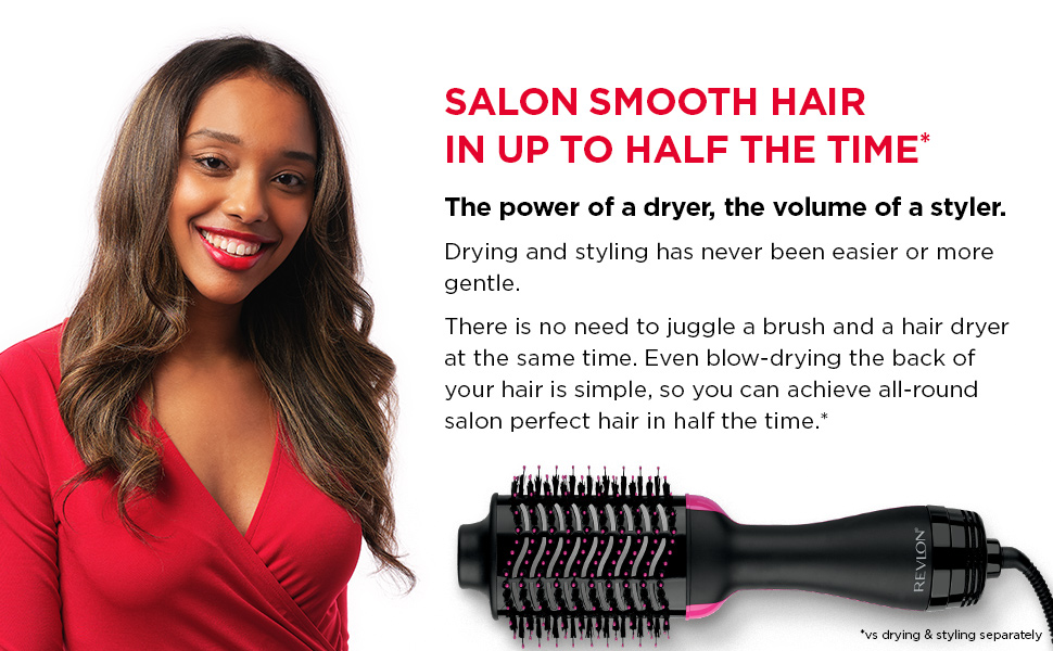 Revlon RVDR5222 One-Step Hair Dryer & Volumizer – 2 Heat Settings + Cool Setting banner 3