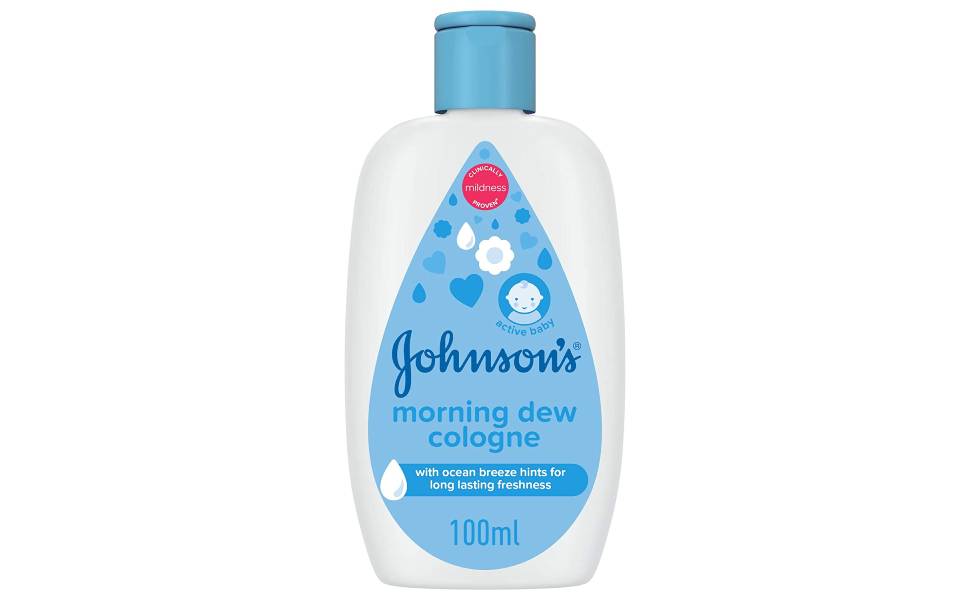 Johnson's Baby Cologne, Morning Dew (100ml), Gentle & Refreshing Scent for Delic banner 1