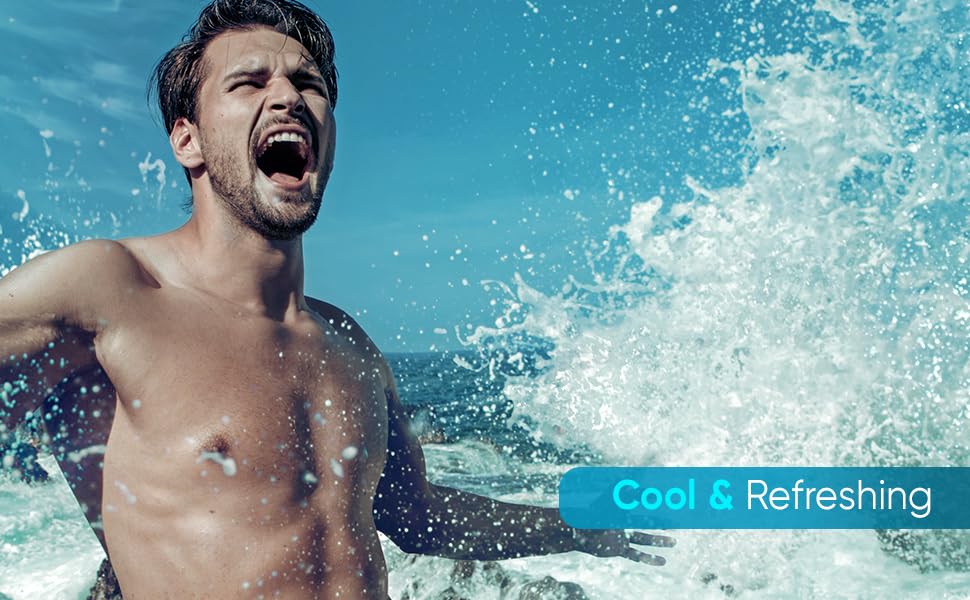 Ustraa Scuba Cologne - 100ml - Perfume for Men | With lively, spicy and deep aqu banner 3