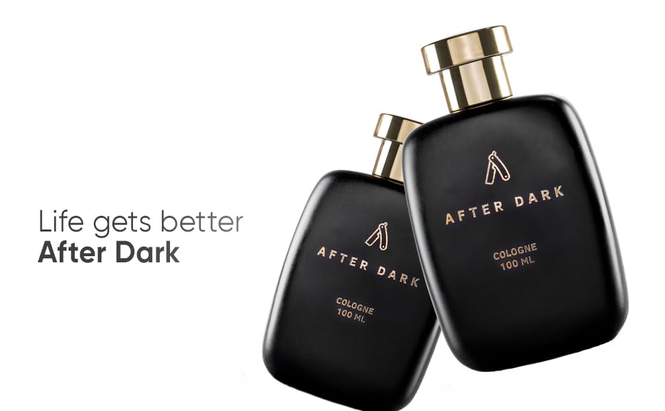 Ustraa After Dark Cologne - 100ml - Perfume for Men Rich with Saffron, Oudh and banner 1