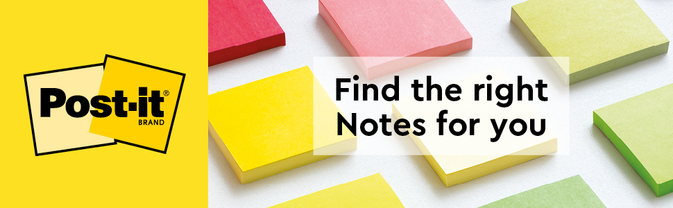 Post-it Notes Canary Yellow 654 3 x 3 in (76 x 76 mm), 100 sheets/pad | Yellow C banner 1