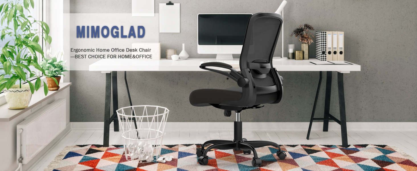 Ergonomic Office Chair - BIFMA Certified High Back Mesh Desk Chair with Adjustab banner 1