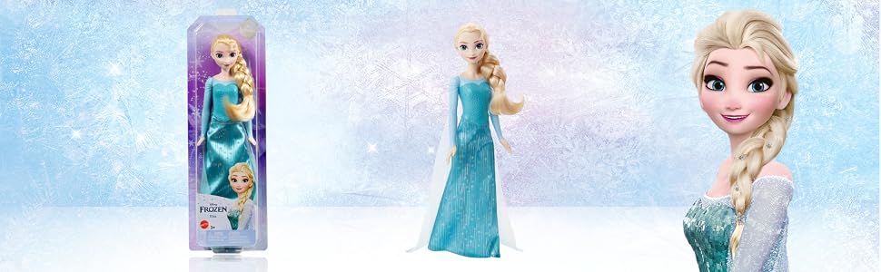 Disney Frozen Toys, Elsa Fashion Doll with Signature Clothing and Accessories In banner 2