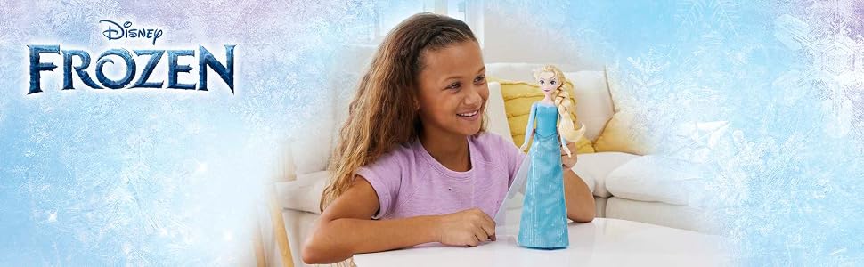 Disney Frozen Toys, Elsa Fashion Doll with Signature Clothing and Accessories In banner 1