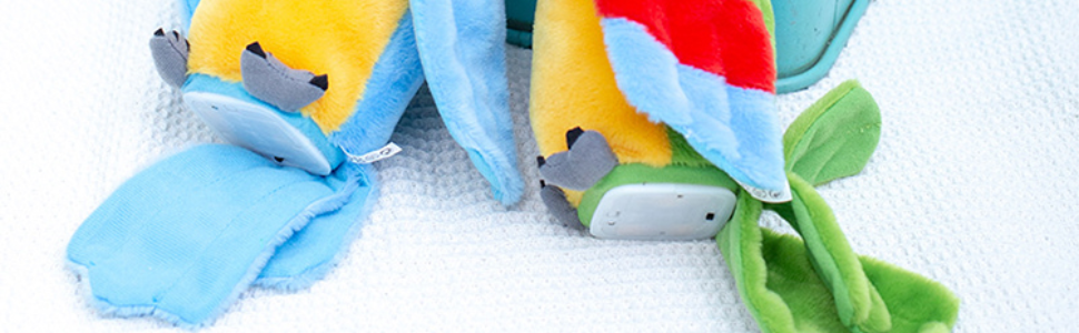 Showay ECVV Speaking Parrot Record Repeats Electronic Bird Talking Stuffed Anima banner 3