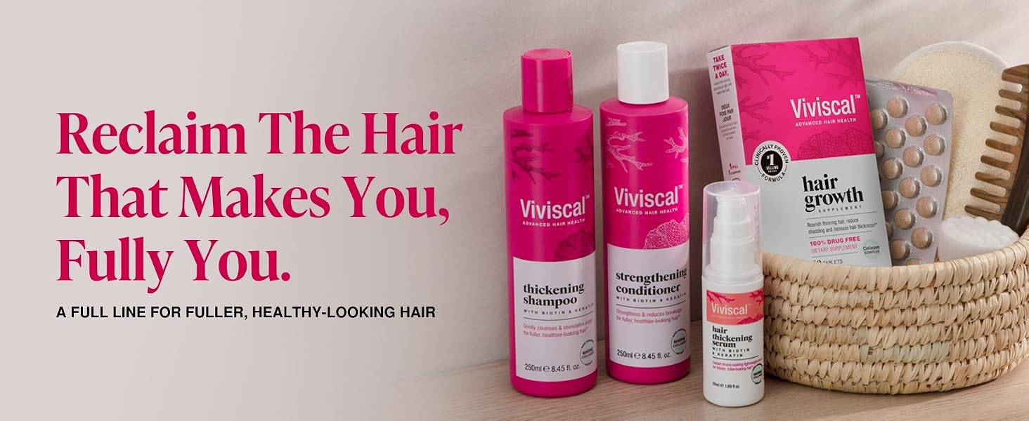 Viviscal Advanced Hair Health Supplements For Women 3 Month Supply, 180 Tabs banner 3