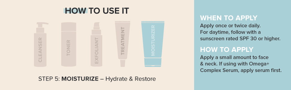 Paula's Choice Omega+ Complex Lightweight Face Moisturizer, Shea Butter & Plant banner 4