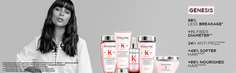 Kérastase Genesis Hair Serum, Nourishing & Fortifying Leave-In Conditioner, For banner 3