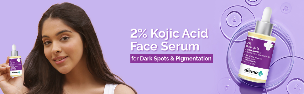 The Derma Co 2% Kojic Acid Face Serum with 1% Alpha Arbutin & Niacinamide for Pi banner 1