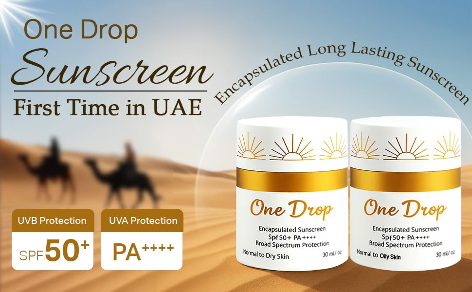 Dermis One Drop Sunscreen SPF 50+ PA++++ for Dry Skin with UVA/UVB Broad Protect banner 1