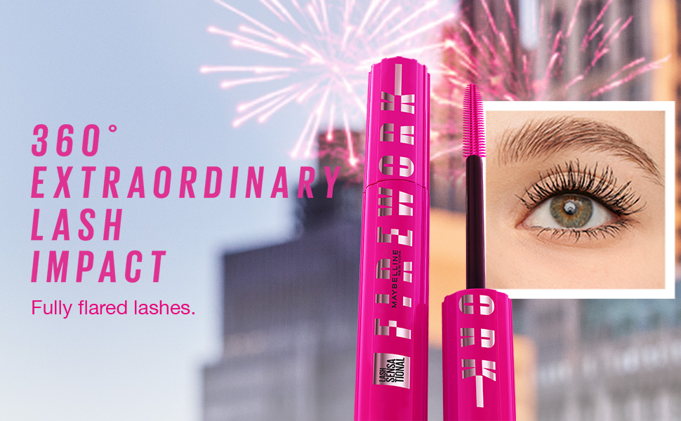 Maybelline New York Lash Sensational Firework; Black Mascara, 10ml banner 2