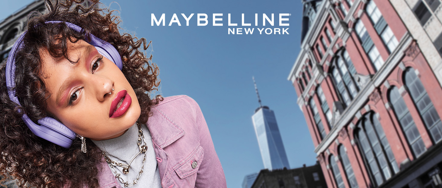 Maybelline New York Lash Sensational Sky High Washable Mascara Makeup, Volumizin banner 1
