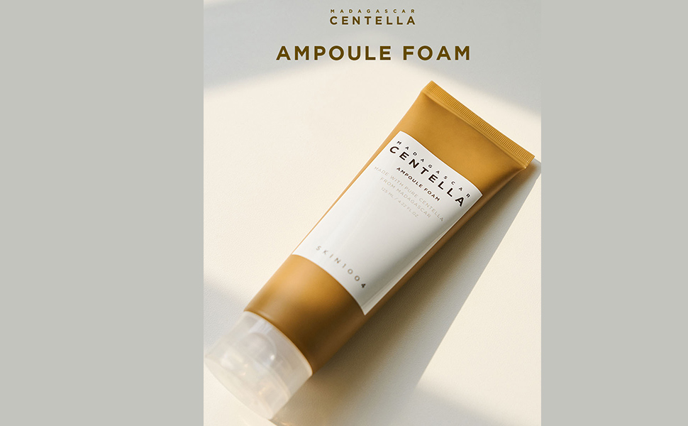 SKIN1004 Madagascar Centella Ampoule Foam, 125mL | Mild and Soothing Face Cleans banner 1